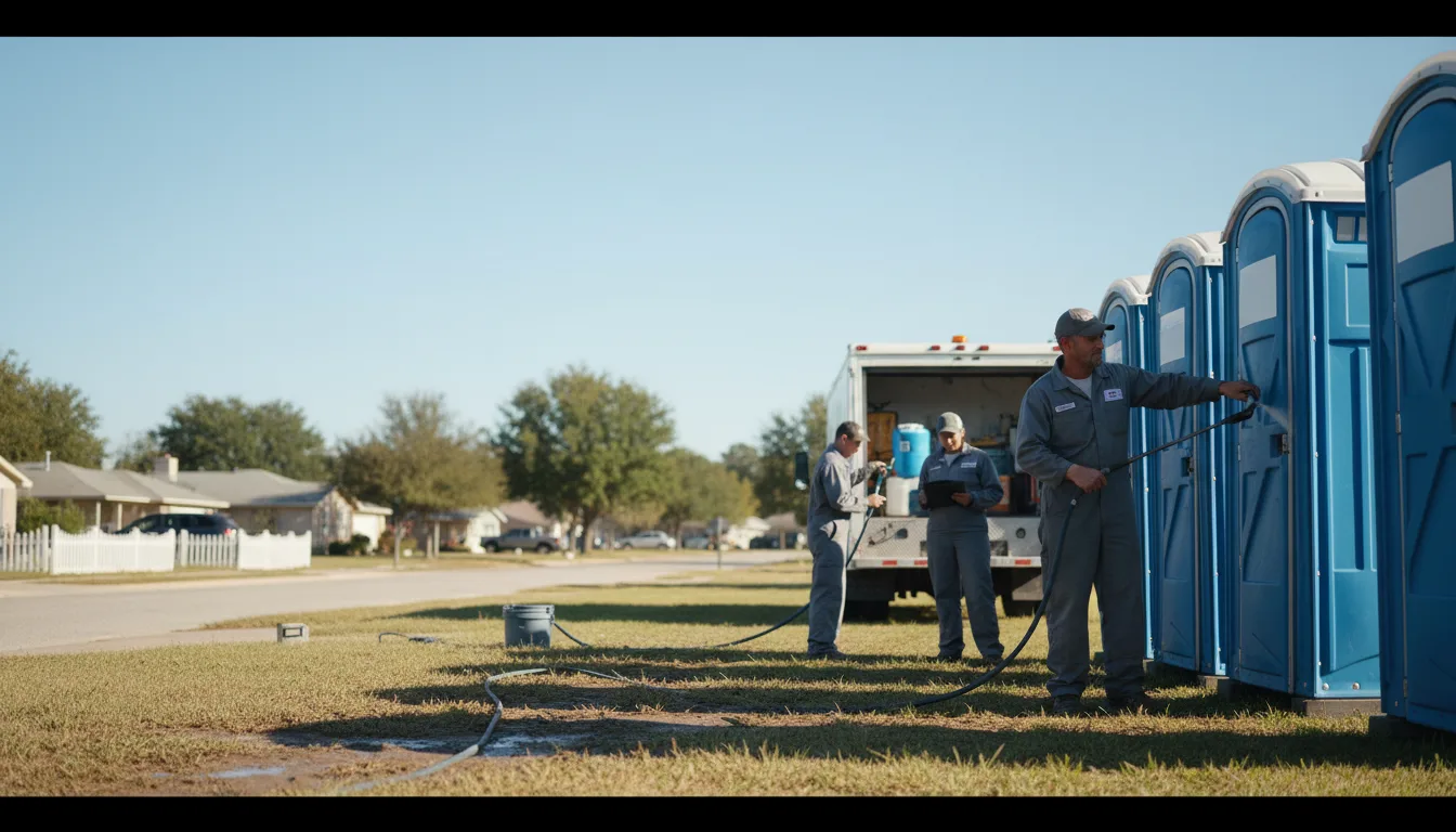 Long-Term Portable Toilet Rental in Alden, IA near me